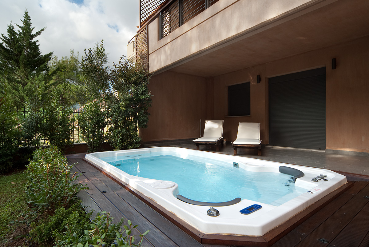 Hydropool Swim Spa Installation