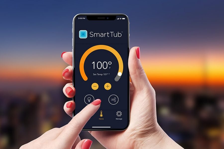 SmartTub System hot tub controls